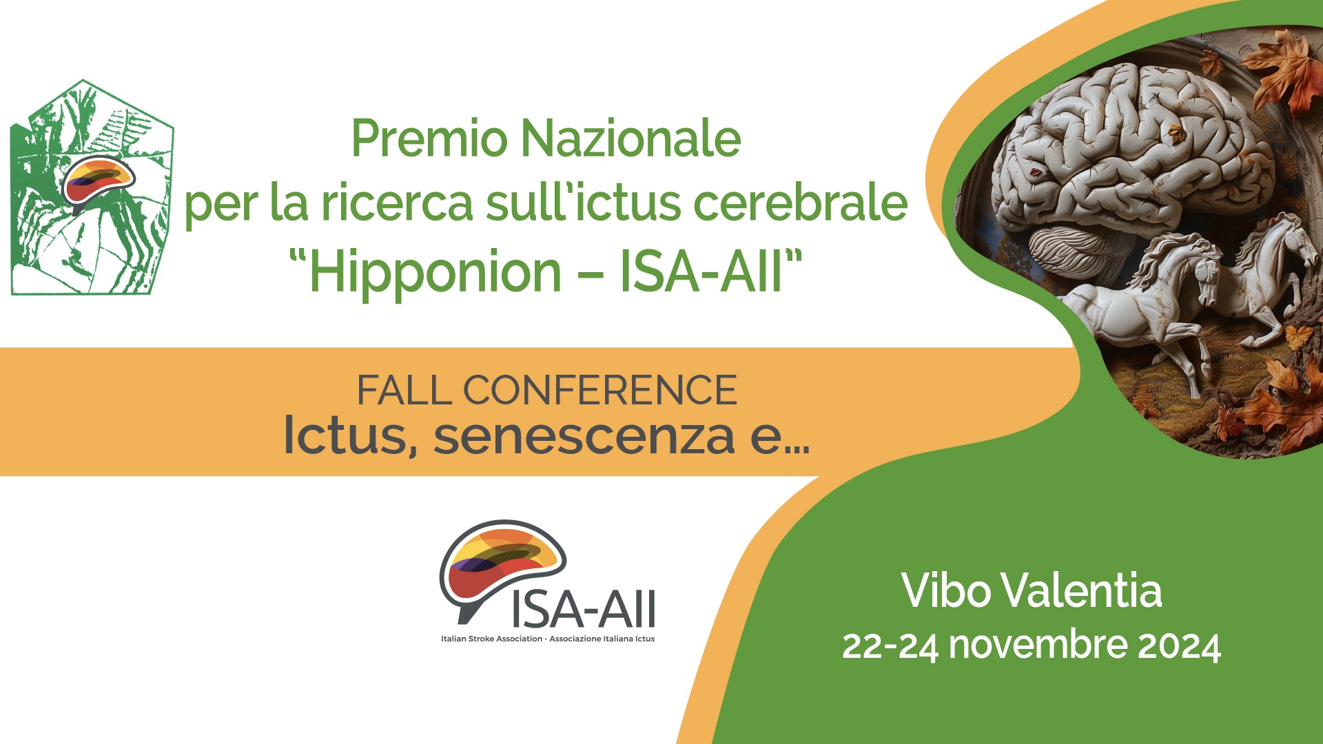 Premio Nazionale per la ricerca sull’Ictus cerebrale HIPPONION – ISA-AII 2024