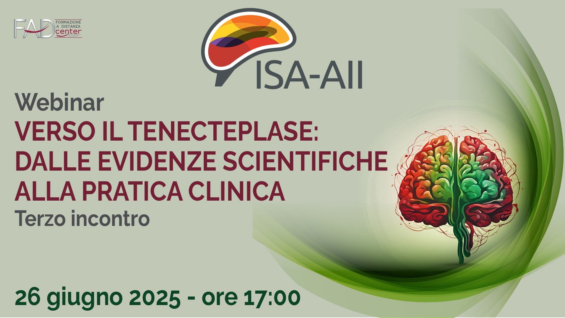 Verso il Tenecteplase: dalle evidenze scientifiche alla pratica clinica – Terzo incontro