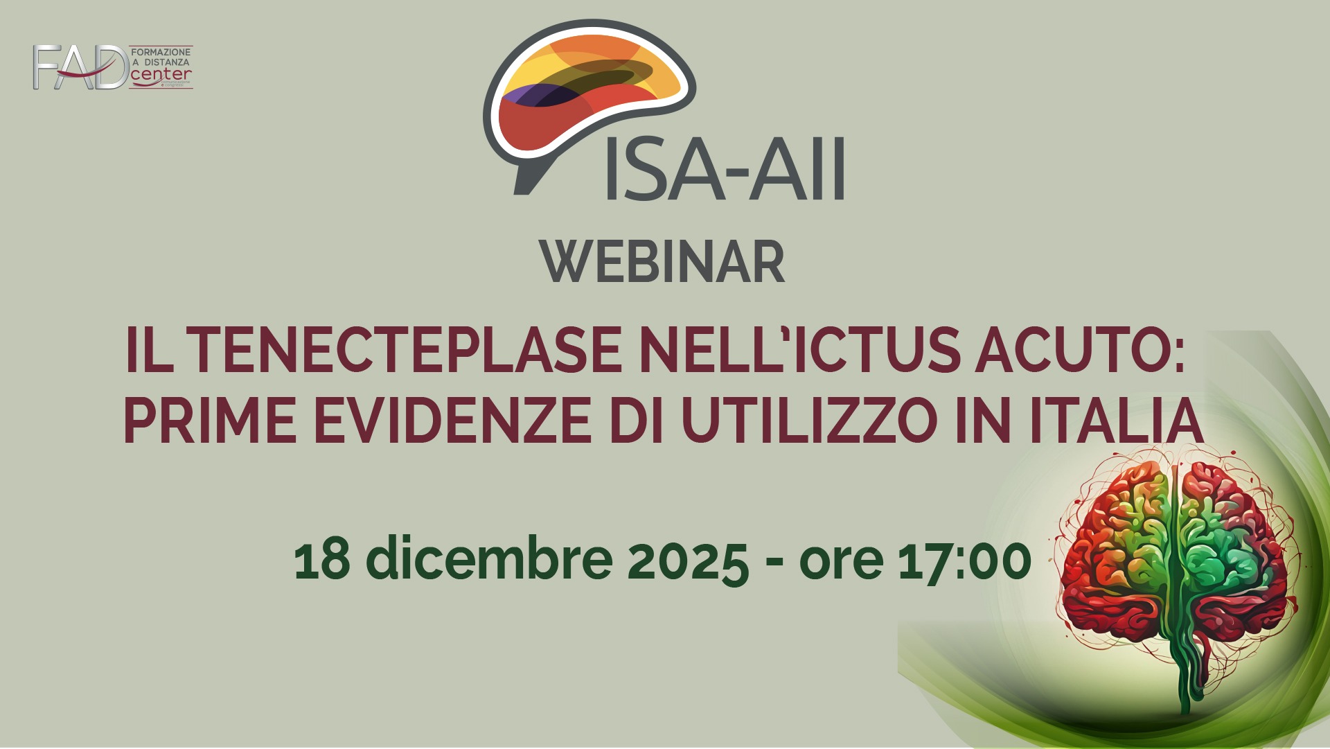 Il Tenecteplase nell’ictus acuto: prime evidenze di utilizzo in Italia
